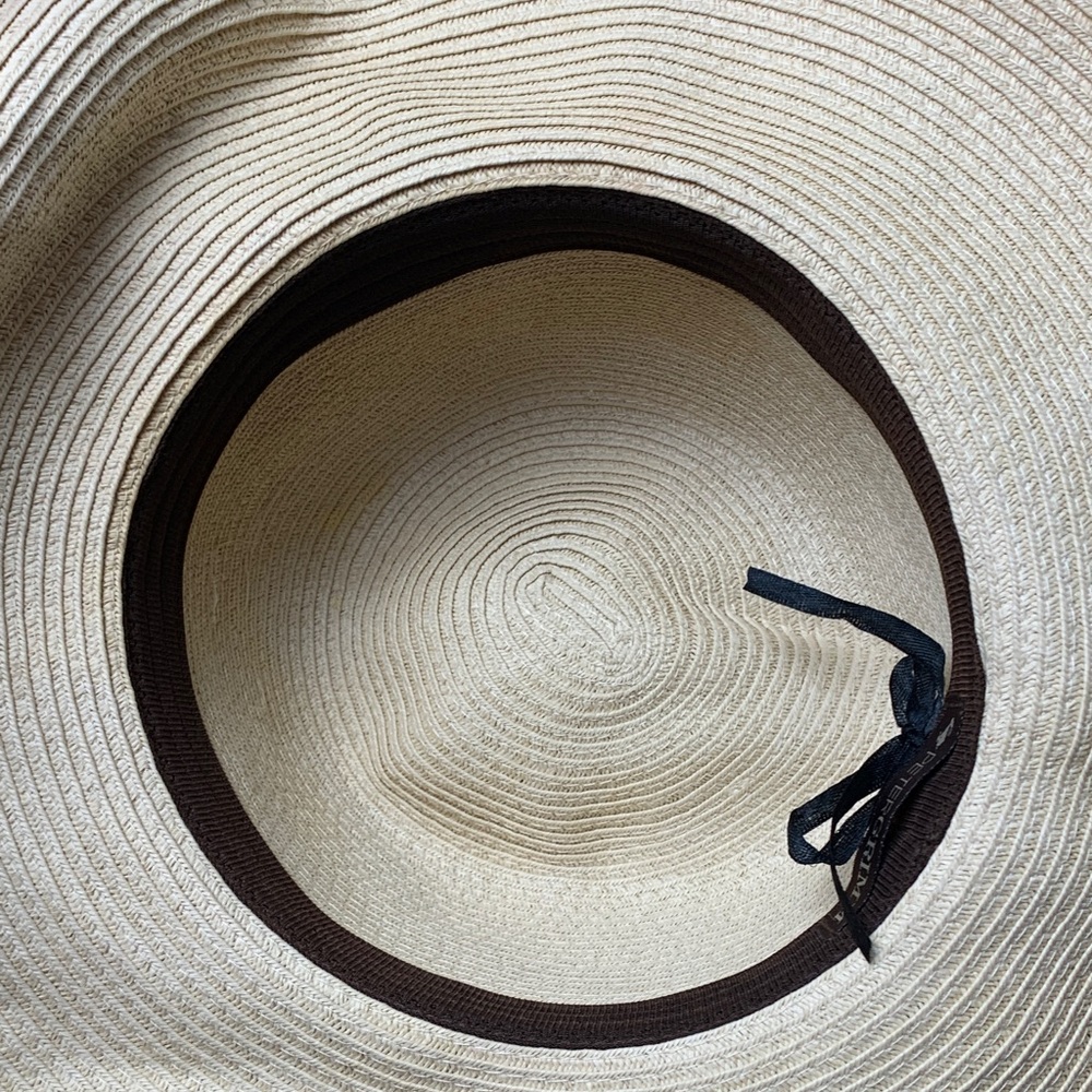 Peter Grimm Tan and Gold Wide-Brimmed Sun Hat - Picture 3 of 10